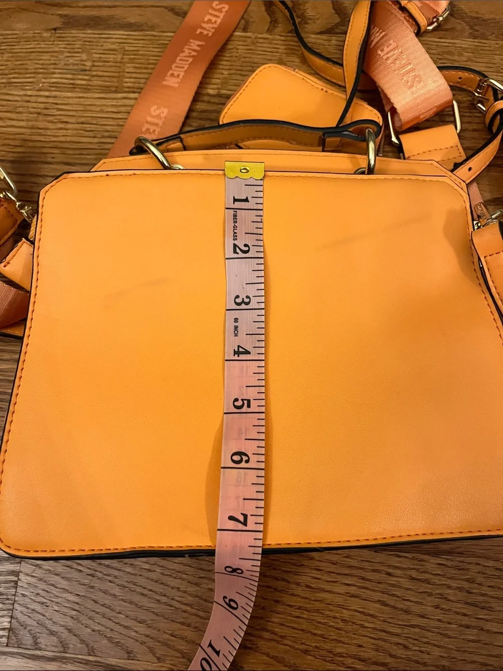 Steve Madden Bevelyn / Evelyn Crossbody Bag Set Orange
